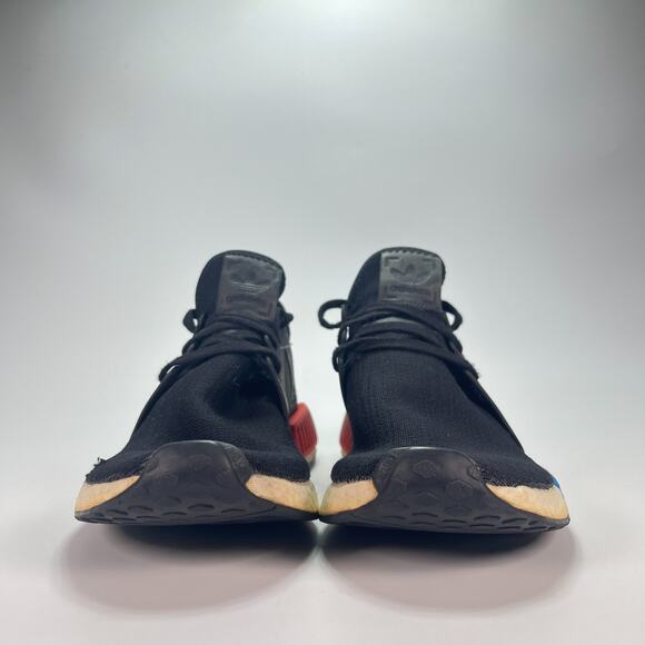 Adidas NMD XR1 Core Black Lace Up Lightweight Lifestyle Shoes BY1909 Mens Size 9 - Picture 2 of 10